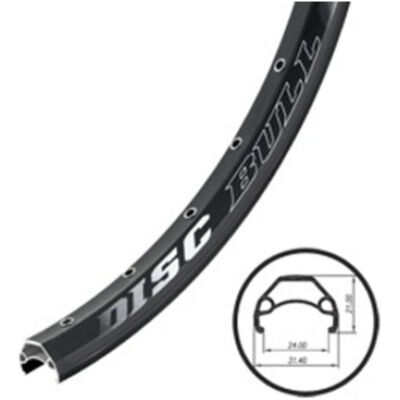 фото - Обод 700С WEINMANN DISC BULL 32 отв.  чёрный