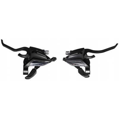 фото - Манетки Shimano 3х7 скоростей ST-EF-500 лев+прав