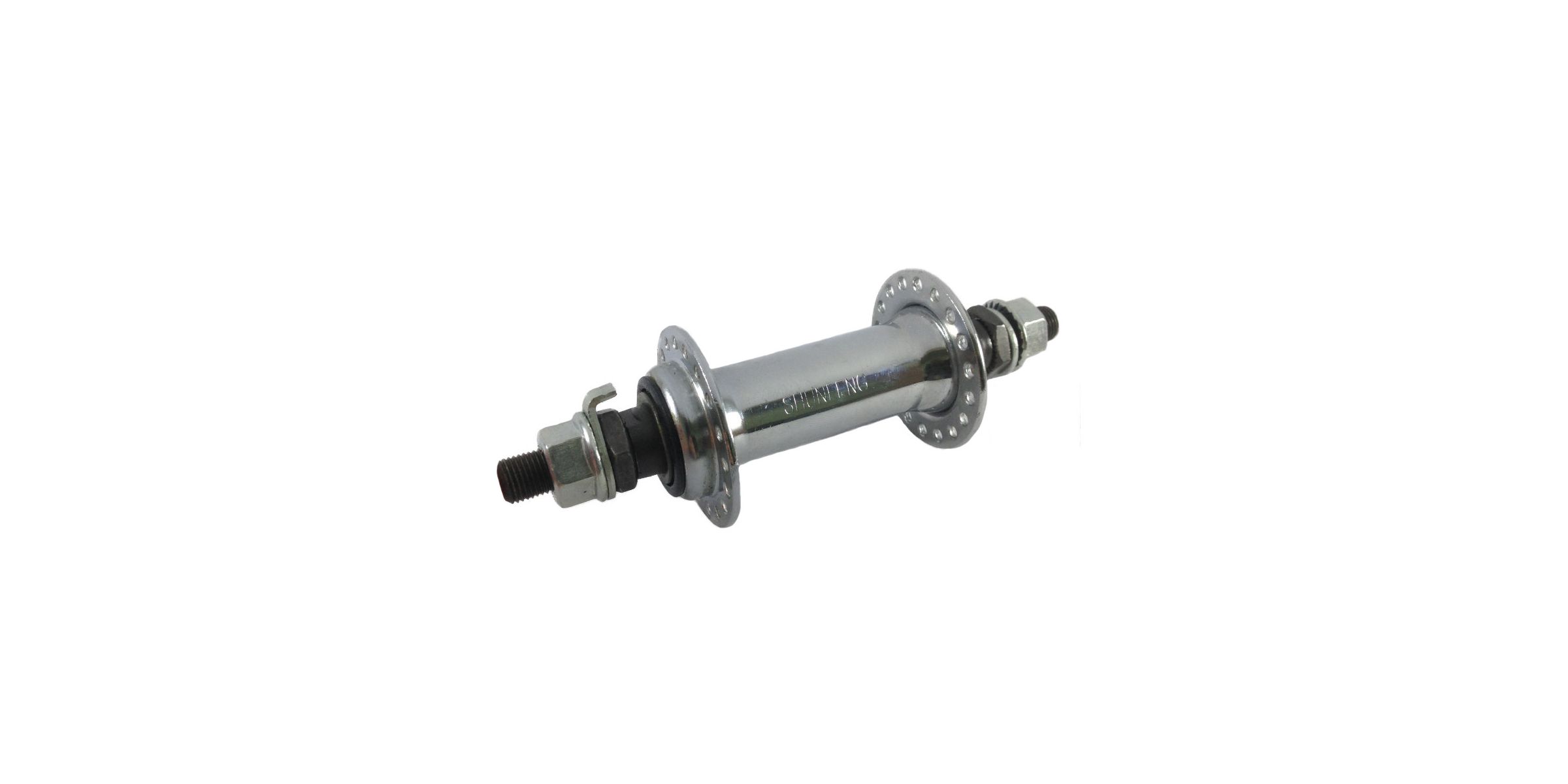 Втулка v-brake, пров. Shunfeng 03F, 36 відп. сталь, на гайках срібна