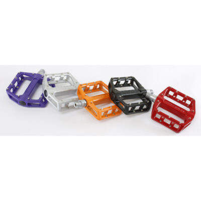 фото - Педаль BMX Kench алюм із шипом чорна