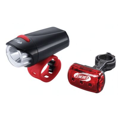 фото - Фара ВВВ BLS-76 EcoCombo 0.2W чорн. 3x AAA плюс червоний. 2xAAA