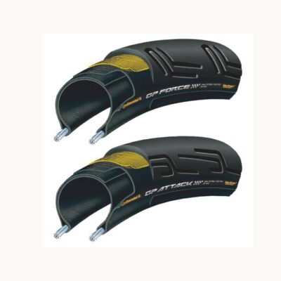 фото - Покришка Continental Grand Prix Attack II Front 28″x1.75, 700 x 22C, Фолдинг