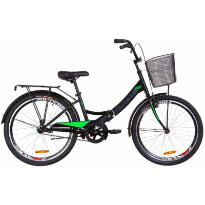 Велосипед ST 24" Formula SMART Vbr трещітка з багажником та кошиком St