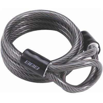фото - Трос BBB BBL-22 “ExtraCoil” 10×1800мм (дві петлі без замка)