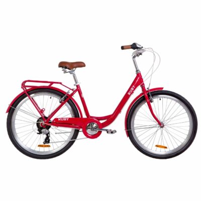 фото - Городской Женский Велосипед 26 Dorozhnik RUBY
