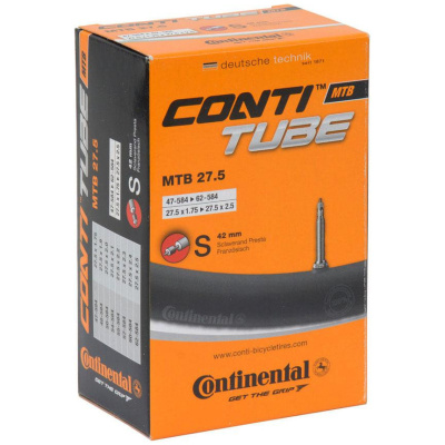 фото - Камера Continental MTB 27.5″ B+, 57-584 -> 70-584, S42, 400 г