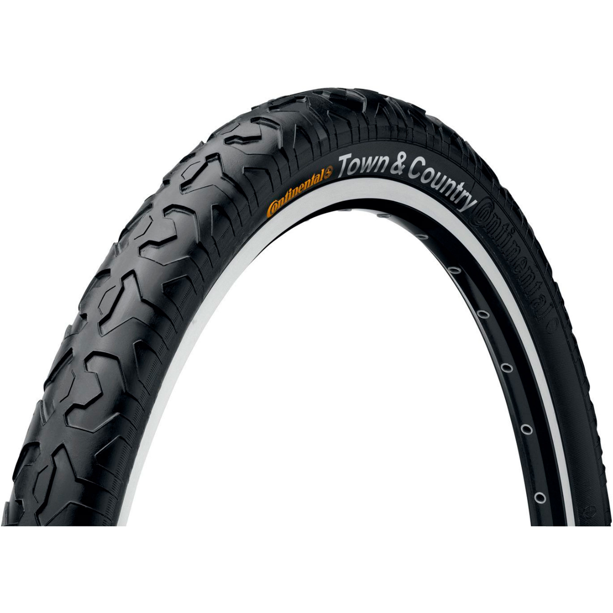 Фото Покришка Continental Town & Country, 26″x1.90, 47-559, Wire, Sport, Skin, 650гр., чорний