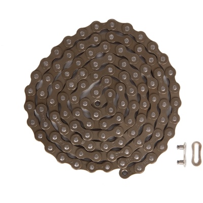фото - Ланцюг 1ск. 112зв. brown/brown КМС Z1 із замком