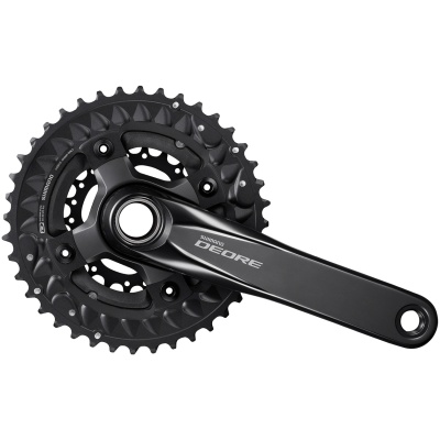 фото - Шатун L175мм 22-30-40Т SHIMANO Deore FC-M6000 без каретки, с интегр.осью
