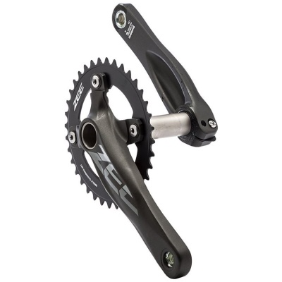 фото - Шатун L170мм 36T SHIMANO ZEE FC-M640 без каретки, с интегр.осью