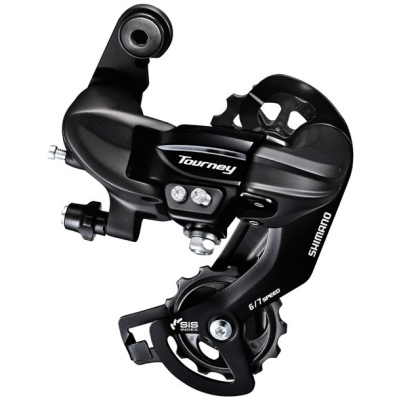 фото - Перемикач задн. інд. 6/7-к на змiнний гак dropout SHIMANO TY-300