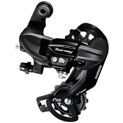 фото - Переключатель задн. и все. 6/7-к на переменный крюк dropout SHIMANO TY-300 2025