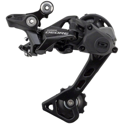 фото - Перемикач задн. 10-к на змiнний гак SHIMANO Deore RD-M6000GS Shadow+ середня лапка