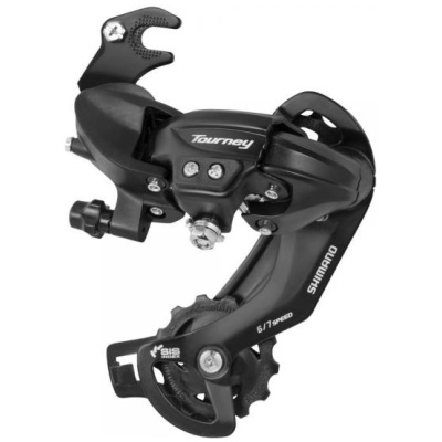фото - Задній перемикач Shimano RD-ТУ300В Tourney 7шв, чорний (DERB-078)