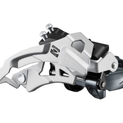 фото - Переключатель перед. под трубу 34,9мм (адаптер 31,8) в+н/тяга нижн. хомут SHIMANO Alivio FD-M4000