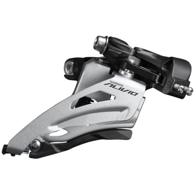 фото - Перемикач перед. 36T пiд трубу 34,9мм (адаптер 31,8) SHIMANO Alivio FD-M4020-M-B
