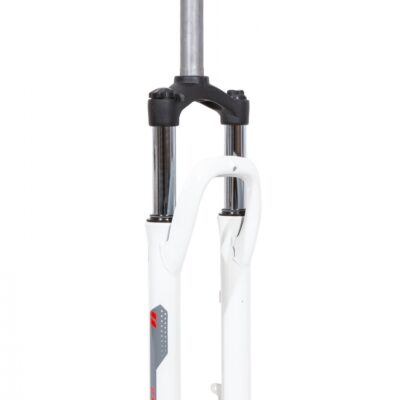 фото - Вилка 27.5″ St + AL 1-1/8″ шток-175мм AM с локаутом disc ход-100mm (2013AHD-MLO Optimabikes (белый)