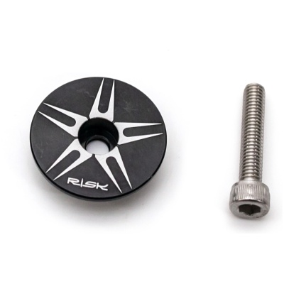 фото - Кришка рульової колонки AL 1-1/8″ RISK (чорн.)