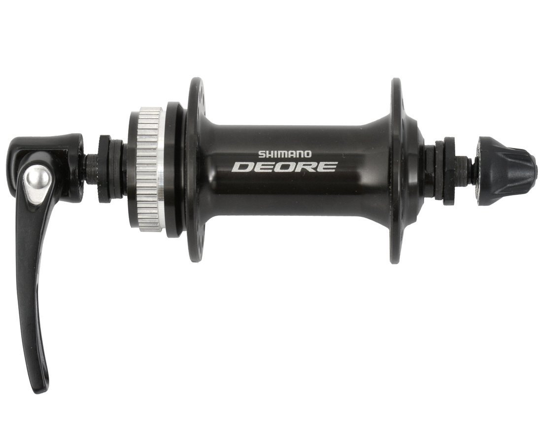 Втулка передняя AL 32H SHIMANO Deore HB-M6000 черн. center lock с эксцентр.
