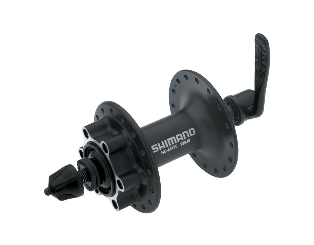 Втулка передняя AL 36H под диск SHIMANO Alivio HB-M475 черн. с эксцентр.