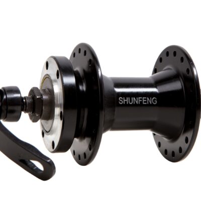 фото - Втулка передняя Al DD 36H 14G ED ось – 10мм OLD – 100 mm с QR пром.подш SHUNFENG SF-A210F