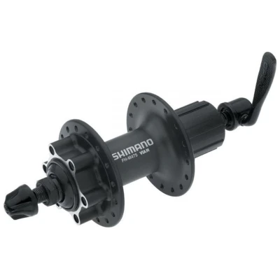 фото - Задня втулка AL 32H під диск. SHIMANO Alivio FH-M475 чорн. з ексцентриком. під касету 8-9-10