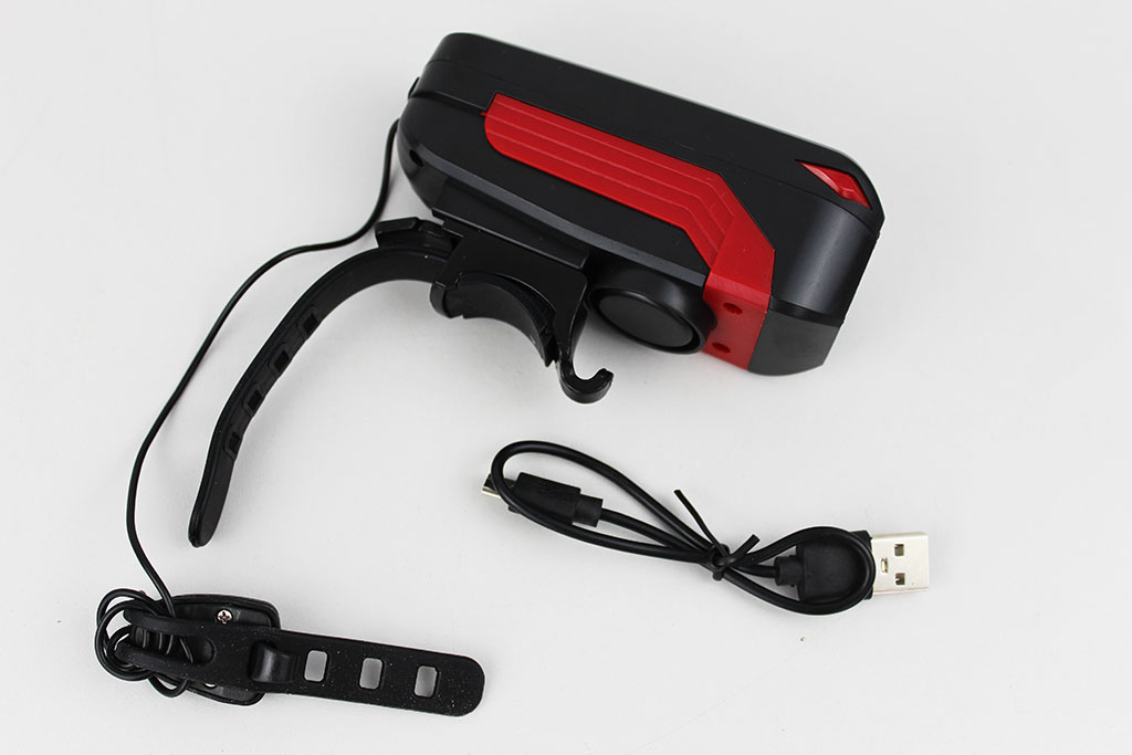 фото - Свет перед. BC-FL1552 350лм питания Li-on 2000mAh с эл звонком 120дБ USB Pl