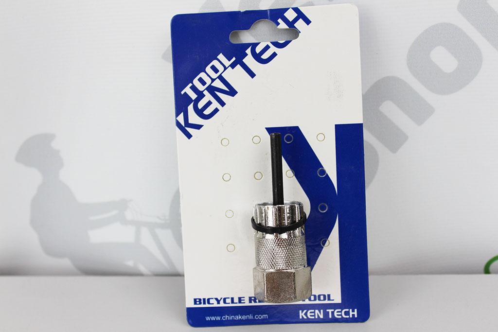 фото - Ключ-знiмач для касет KEN TECH KL-9715B пiд втулку з ексцентриком