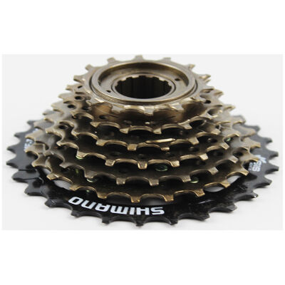 Трещотка Shimano MF-TZ500 7sp, коричневый / черный (MF-TZ500-7)