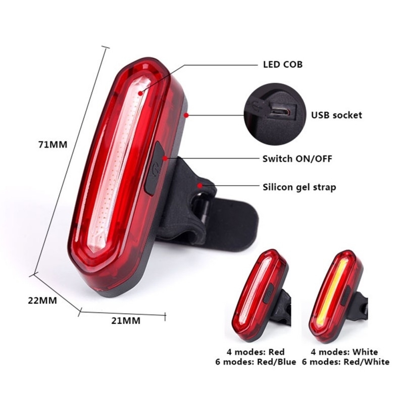 Фото Ліхтар габаритний задній (скло) BC-TL5434 LED, USB (красный)