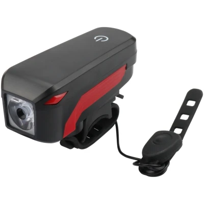 фото - Свiтло перед. BC-FL1552 350лм живлення Li-on 2000mAh з ел дзвінком 120дБ USB Pl