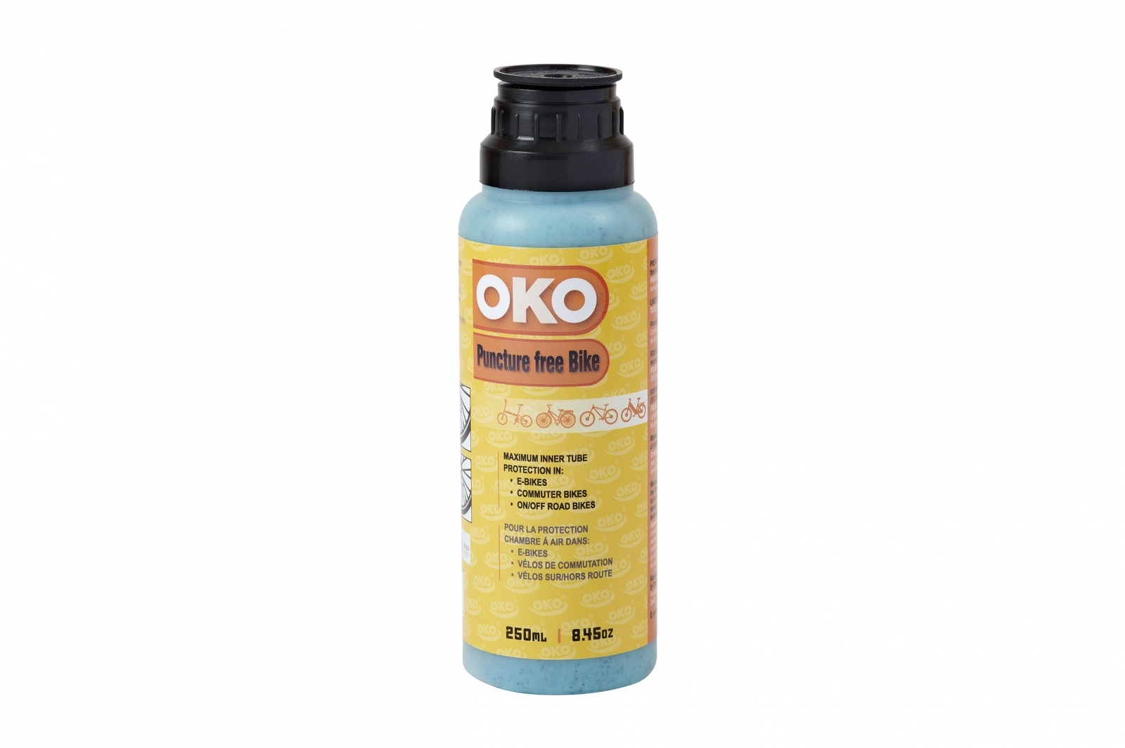 Фото Антипрокольная жидкость OKO Puncture Free Bike для покрышек с камерами 250ml