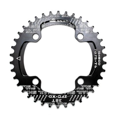 фото - Зірка-неспадайка до шатуна NW AL 34T кругла BCD 104 SNAIL (чорн.)