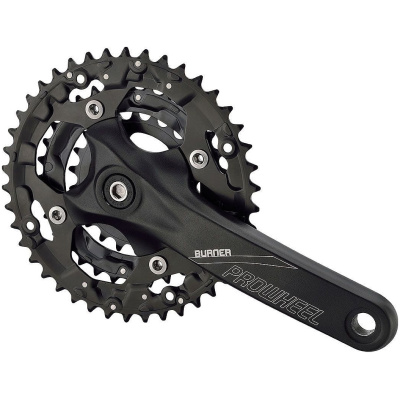 фото - Шатун Al L175мм 22-32-42Т з Pl захистом PROWHEEL BURNER-301-N