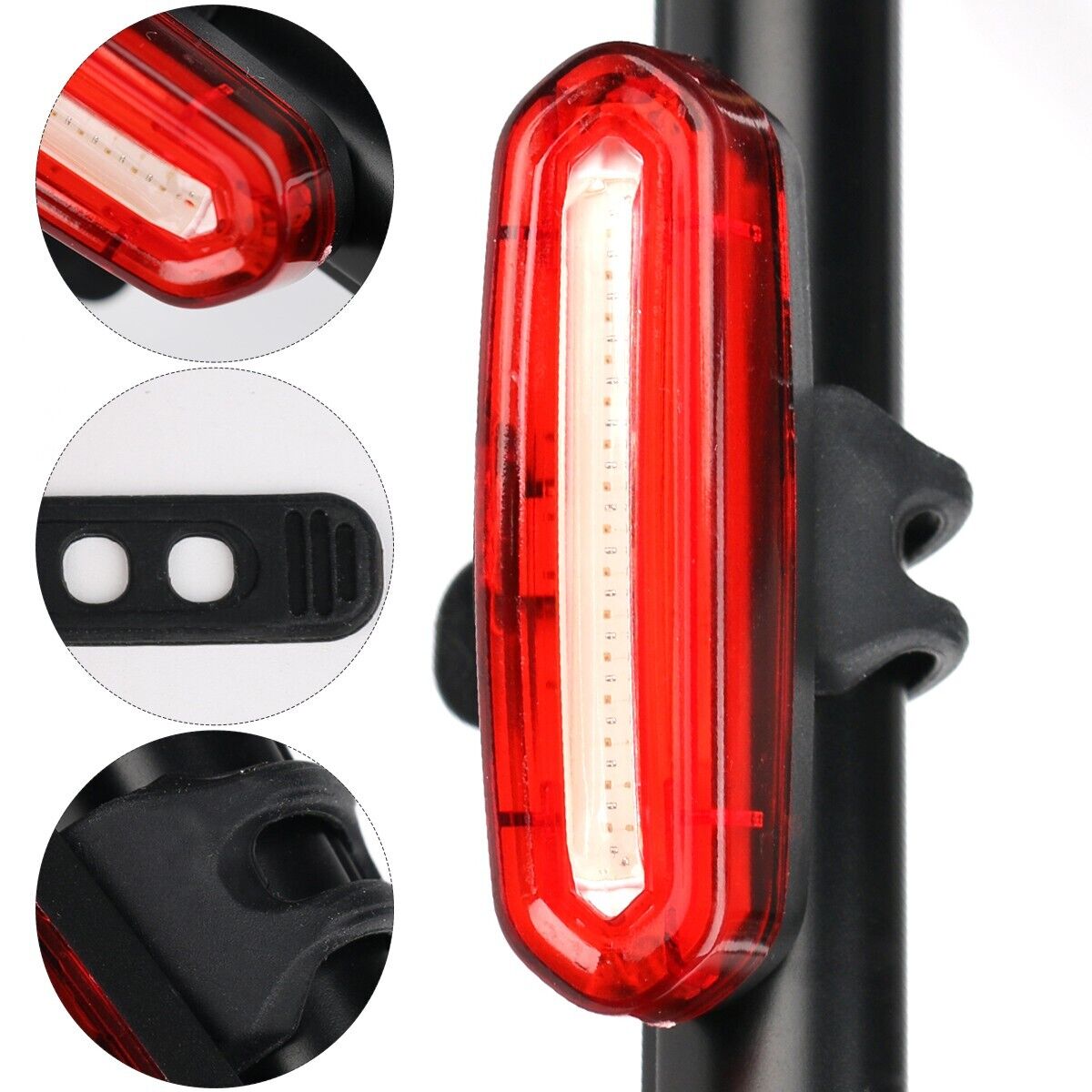 фото - Ліхтар габаритний задній (скло) BC-TL5434 LED, USB (красный)