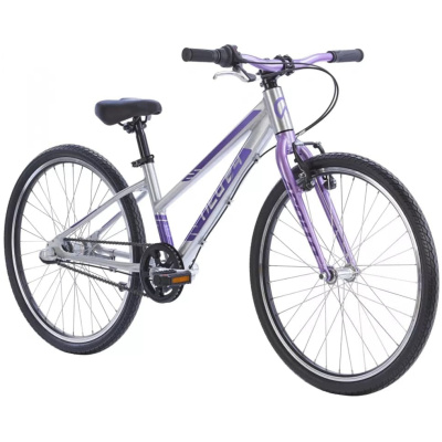 фото - Велосипед 24" Apollo NEO 3i girls Brushed Alloy / Lavender / Purple Fade