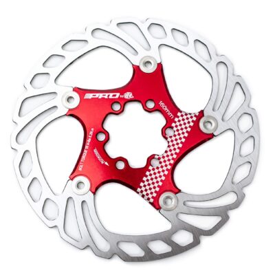 фото - Ротор 160 6 болтов L-TWOO на красн. алюм. “пауке”