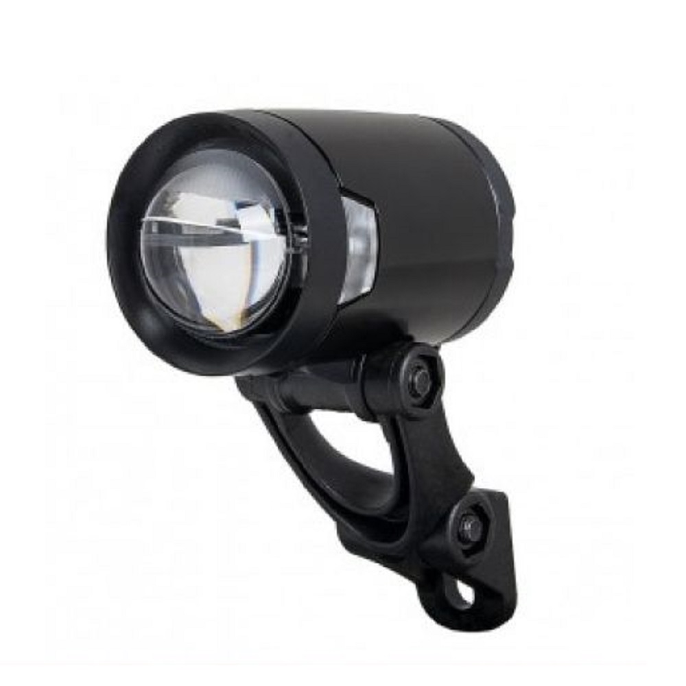 Фото Фара передня HERRMANS LED Pro eBike, 100Lux, 6/12V, чорна