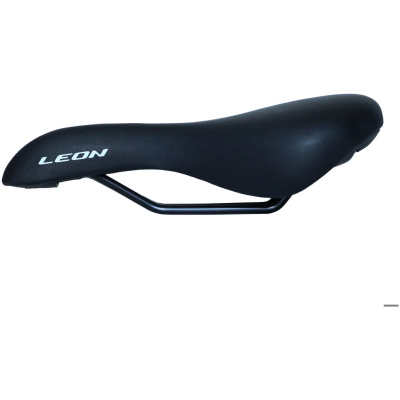Сідло з отвором "275*127 K.San YBT-K080 з logo LEON (черный)