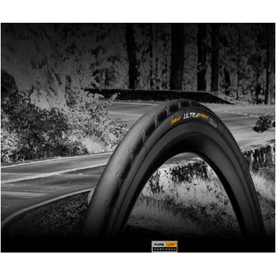 Покришка Continental Ultra Sport III - 28"| 700x28C, чорна, доладна, PureGrip, Performance, Skin, 340гр.,