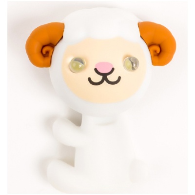 фото - Мигалка для дитячого велосипеда Zoonimal Овечка, LED, на підсідку. Світіння: Червоний