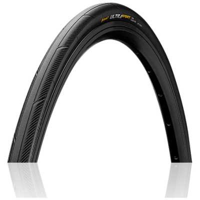 фото - Покришка Continental Ultra Sport – 28″ | 700 x 28C, чорна, не складна, skin