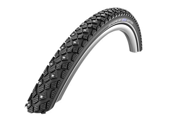 Фото Покришка 28×1.60 (42-622) Schwalbe Winter K-Guard B/B+RT HS396 (120 Studs) WiC