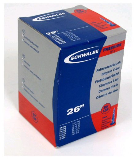 Фото Камера 26" (54/75×559) Schwalbe SV13F 40мм FREERIDE EK