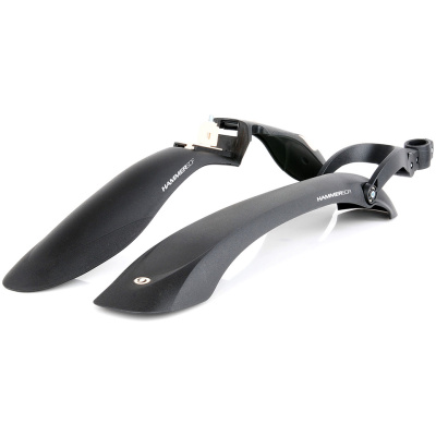 фото - Комплект крыльев 24"-29" SIMPLA Hammer SDE черные с белыми вставками