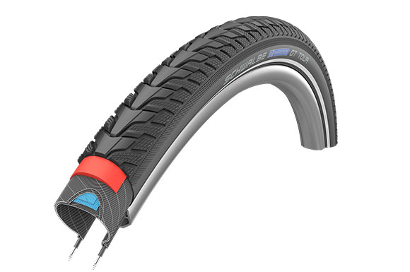 Фото Покришка 28×1.50 (40-622) 700x38C Schwalbe MARATHON GT Tour DualGuard Performance B / B + RT HS485 EC 67EPI 28B