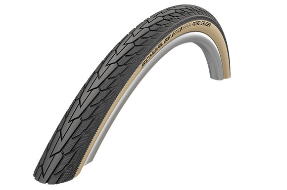 Фото Покришка 26×1.75 (47-559) Schwalbe ROAD CRUISER K-Guard Active B / G HS484 GREEN, 50EPI