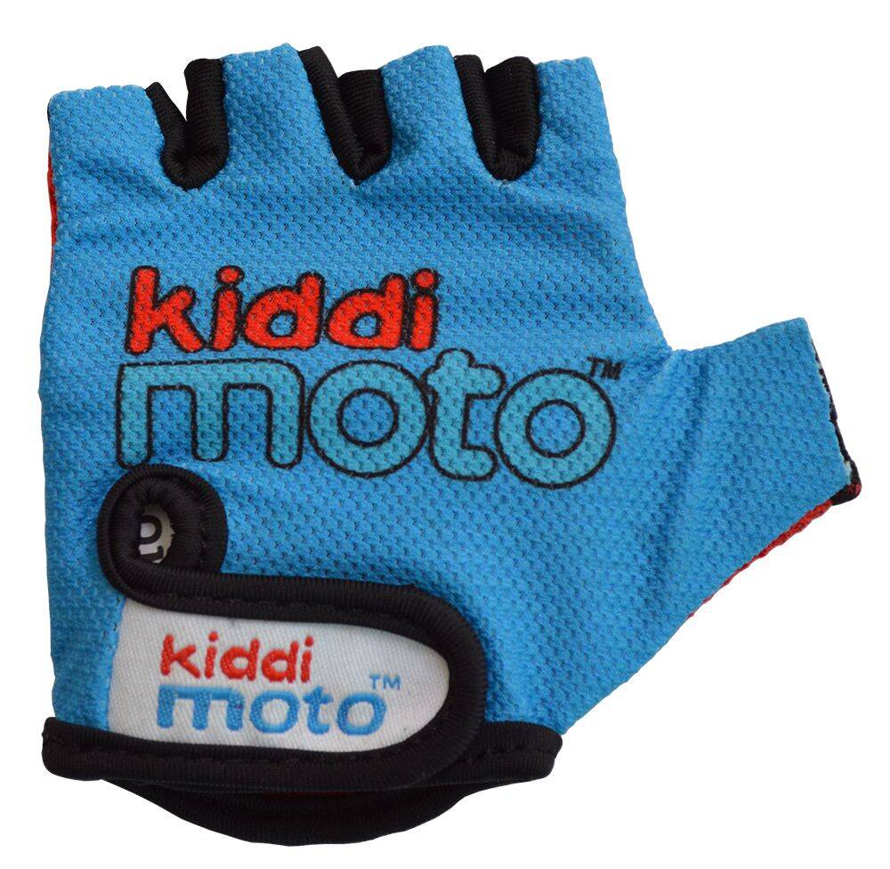 Перчатки детские Kiddimoto синие, размер