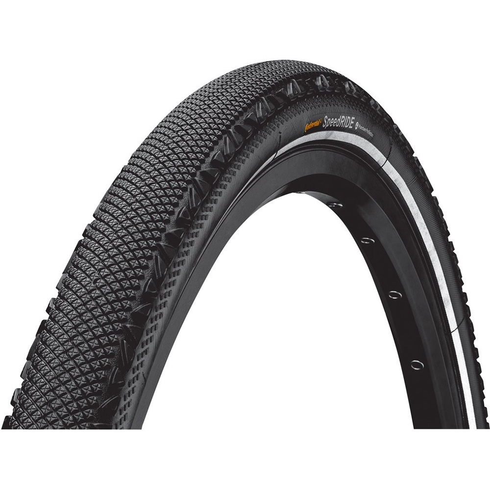 Фото Покришка Continental Speed Ride,28″ | 700 x 42C (40C) | 28 x 1.60, чорна, складна, skin