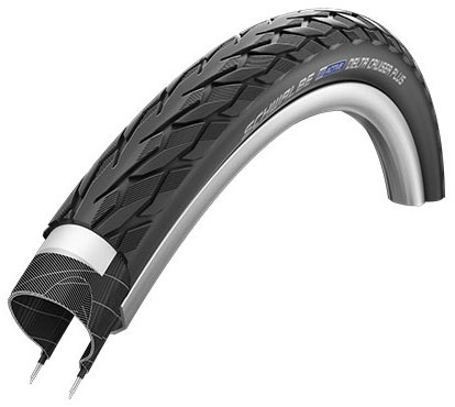 Фото Покришка 28×1.25 700x32C (32-622) Schwalbe DELTA CRUISER PLUS PunctureGuard HS431 B / B + RT SBC